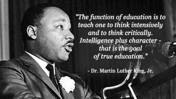 The function of education Martin Luther King